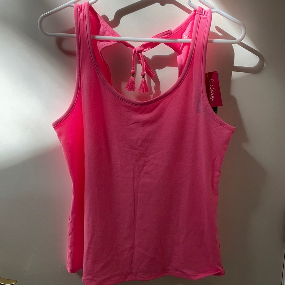 Lilly Pulitzer tank top.